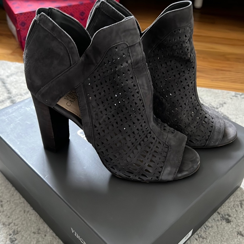 Vince Camuto peep toe heels